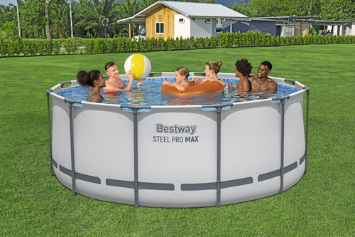 בריכת שחייה עגולה דגם 56420 3.66 BestWay - יבוא מקביל