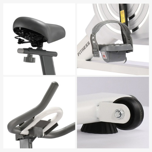 אופני ספינינג FitBike לבן EUROLEAP