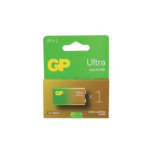 סוללה 9V מרובעת GP אולטרה אלקליין