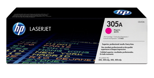 טונר אדום מקורי HP 305A CE413A 2.6K