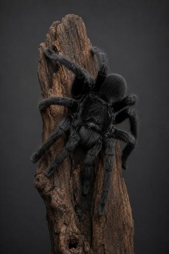 טרנטולה שחורה ברזילאית Grammostola pulchra