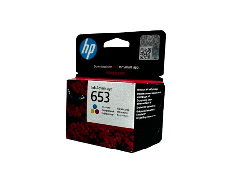 ראש דיו מקורי צבעוני HP 653