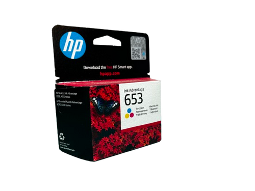 ראש דיו מקורי צבעוני HP 653