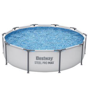 בריכת שחייה עגולה דגם 56408 3.05 BestWay - יבוא מקביל