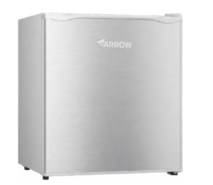 מקרר משרדי 46 ליטר 70 וואט צבע כסוף 601100-008 ARROW