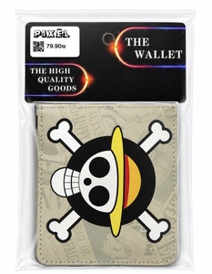 ארנק One Piece לוגו כובעי הקש | One Piece Straw Hat Pirates Logo Wallet