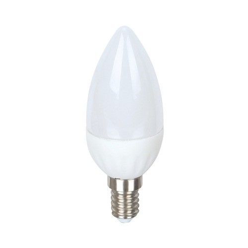 נר W.L E14 7W LED חלבי
