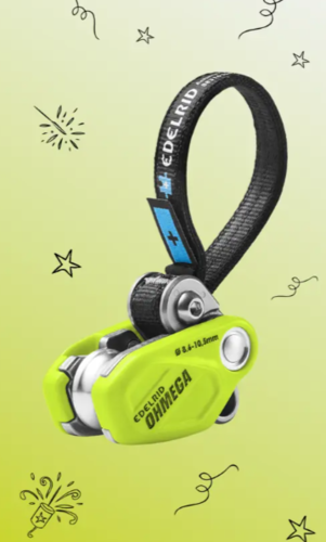  Edelrid OHMEGA אביזר אבטחה והתנגדות להפרשי משקל