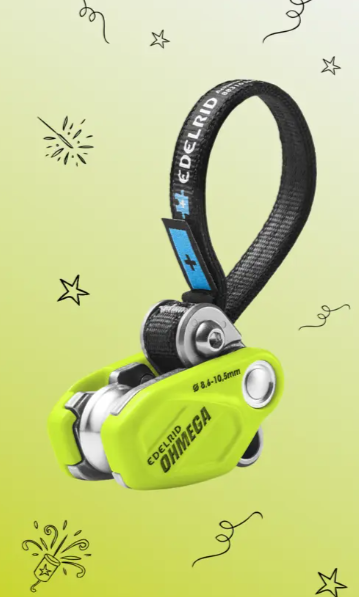 Edelrid OHMEGA אביזר אבטחה והתנגדות להפרשי משקל