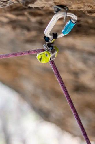  Edelrid OHMEGA אביזר אבטחה והתנגדות להפרשי משקל