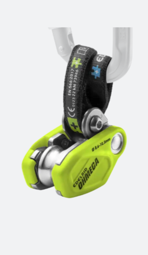  Edelrid OHMEGA אביזר אבטחה והתנגדות להפרשי משקל