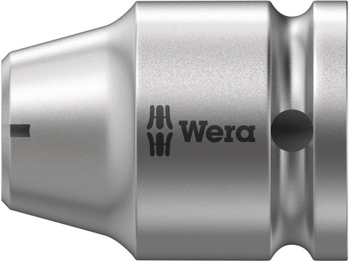 מתאם מרובע 1/2 למשושה 1/4 לביטים מבית Wera.