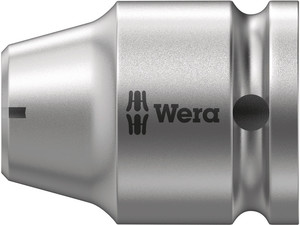 מתאם מרובע 1/2 למשושה 1/4 לביטים מבית Wera.