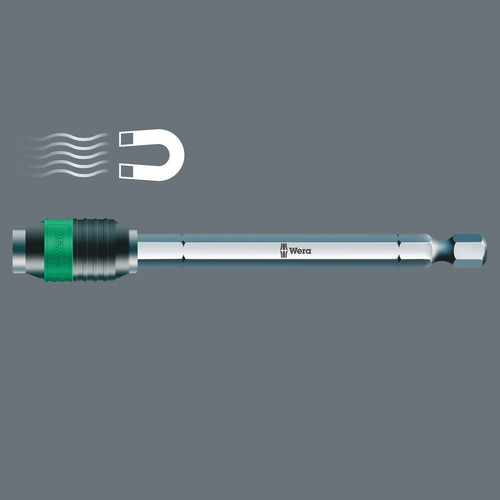 מחזיק ביטים מגנטי אוניברסלי בטכנולוגיית Rapidaptor עם חיבור 1/4 משושה באורך 100 מ