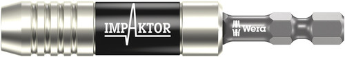 מוביל ביטים מגנטי Impaktor עם טבעת עצירה 1/4 משושה באורך 75 מ