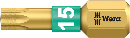 ביט טורקס מוזהב BDC במידה TX 15, באורך 25 מ