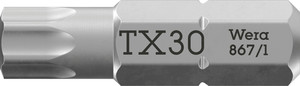 ביט טורקס במידה TX 30, באורך 25 מ"מ