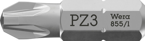 ביט פוזידרייב מסדרת Z במידה PZ 3 וחיבור 1/4 משושה באורך 25 מ
