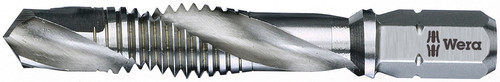 ביט משולב HSS להברזה וקידוח במידה M8 עם חיבור 1/4 משושה.