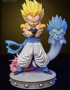 פסל גוג’יטה סופר סאיין עם רוח רפאים –24cm Dragon Ball Z | Super Saiyan Gogeta Ghost Effect Figure – Dragon Ball Z