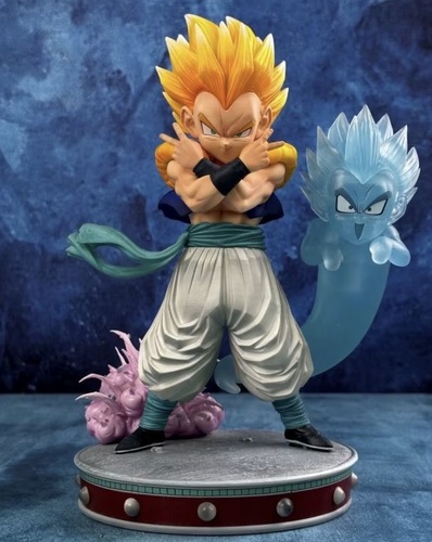פסל גוג’יטה סופר סאיין עם רוח רפאים –24cm Dragon Ball Z | Super Saiyan Gogeta Ghost Effect Figure – Dragon Ball Z