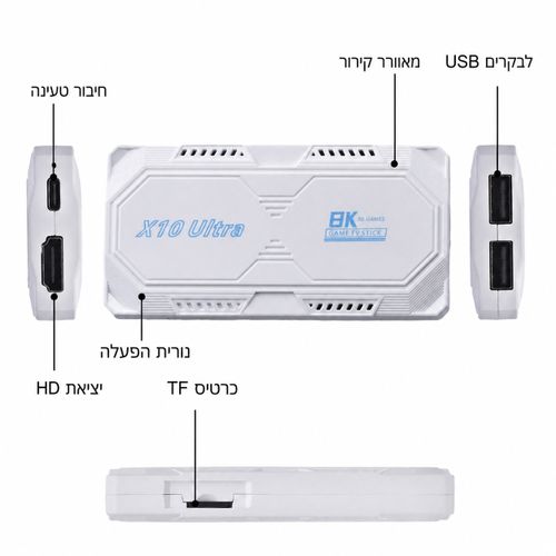 קונסולת משחקים רטרו -  GAME STICK ELITE 
