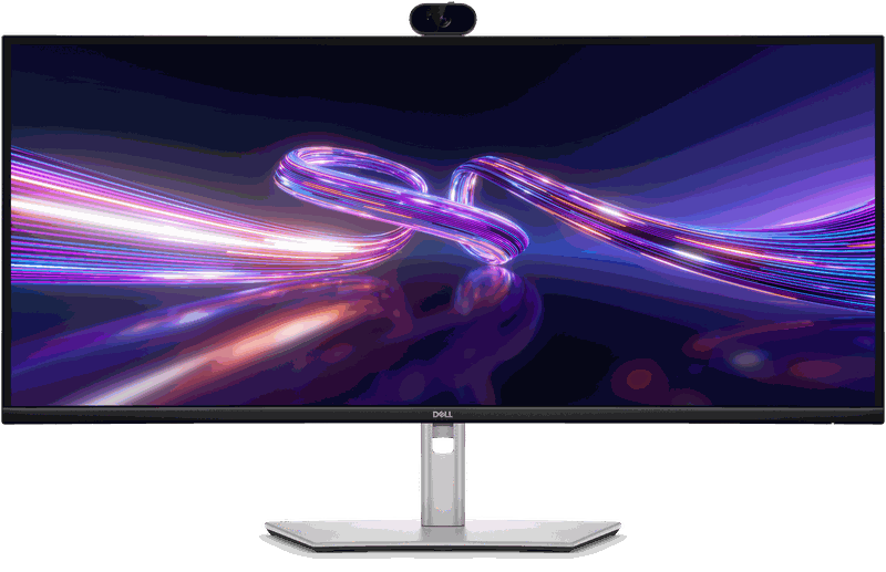מסך מחשב קעור לשיחות וידאו Dell Professional P3425TV 34" IPS WQHD Ultra-Wide