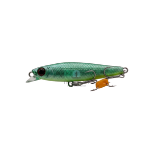 דמוי דיג Skagit Designs Lip Slide 60mm 13g – צבע גב ירוק בטן צהובה (Green Chartreuse)