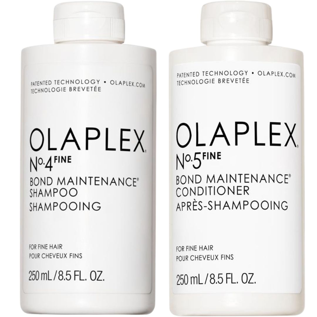 שמפו + מרכך משקם לשיער דק  OLAPLEX NO.5 + NO.4 אולפלקס 250 מ"ל * 2 