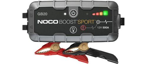בוסטר התנעה אלקטרוני GB20 - 12V 500A לרכבי בנזין בנפח עד 4 ל' - NOCO 