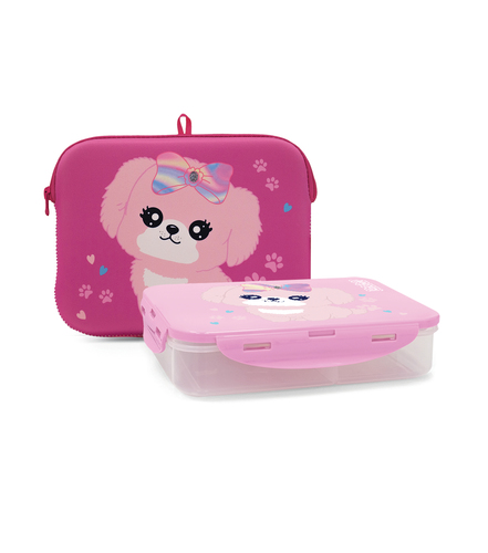 סט לכיתה א המארז המושלם כלב ורוד