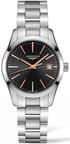 Longines L23864526 Conquest Classic 34MM נשים לונג'ין יבואן רשמי