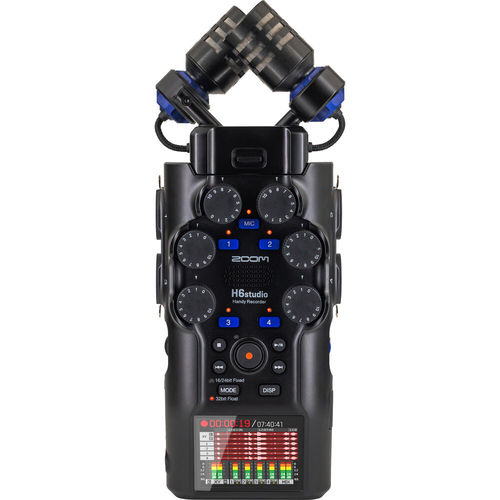 מכשיר הקלטה נייד Zoom H6 Studio