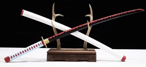 קטאנה בהשראת Demon Slayer – חרב מיצורי קאנג’רוג’י | Demon Slayer Mitsuri Kanroji Inspired Katana