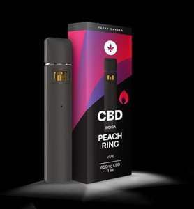  CBD Happy Garden Peach Ring 
