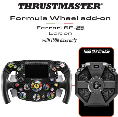 מארז פורמולה Thrustmaster T598 Servo Base + Formula SF-25 Wheel
