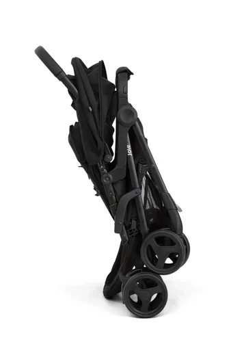 עגלת תאומים קומפקטית המתאימה מלידה Aire™‎ Twin - שחור/כחול ורוד Shale