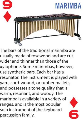 Alfred's Music Playing Cards: Percussion Instruments
