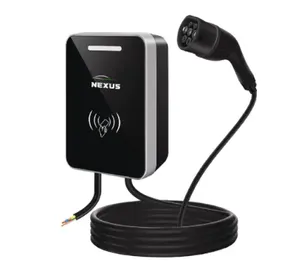 עמדת טעינה חכמה Nexus App 22KW עם כבל 8 מטר מובנה