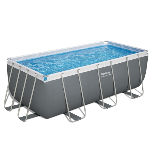 בריכת שחייה מלבנית דגם 56457 4.12×2.01 BestWay - יבוא מקביל