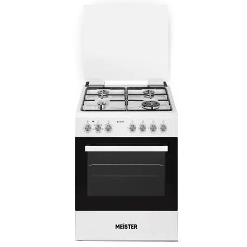 תנור משולב כיריים רוחב 60 ס״מ MEISTER דגם M6060W 