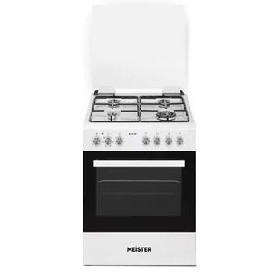 תנור משולב כיריים רוחב 60 ס״מ MEISTER דגם M6060W 