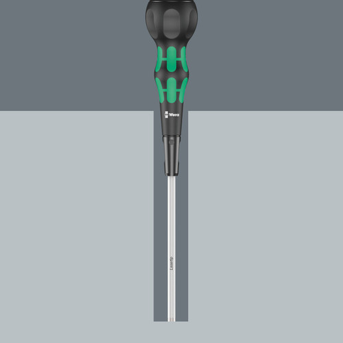 מברג פוזידרייב עם ידית כדור (Ball-Grip) במידה PZ 2 ואורך להב 100 מ