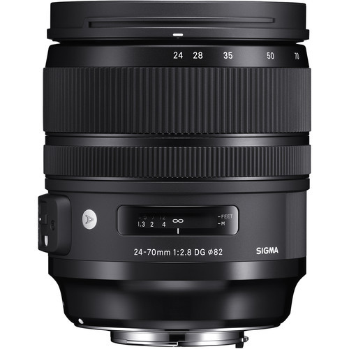 עדשה Sigma 24-70mm f/2.8 DG OS HSM Art למצלמות Canon