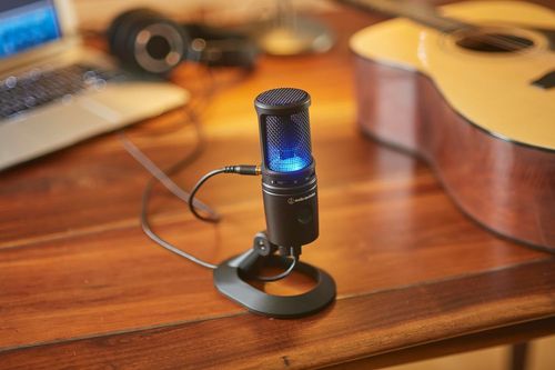 מיקרופון קונדנסר Audio-Technica AT2020USB-X 