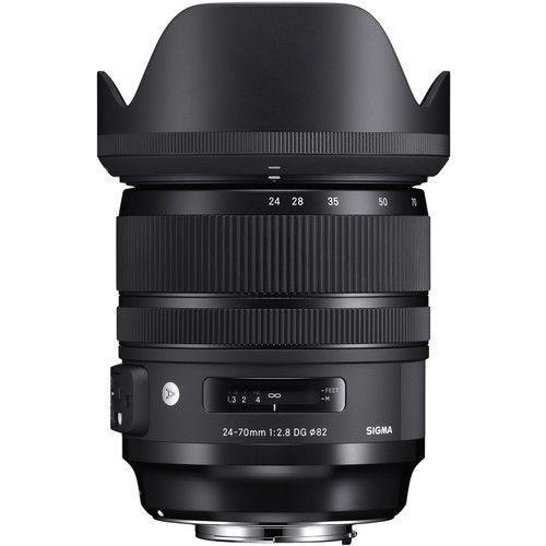 עדשה Sigma 24-70mm f/2.8 DG OS HSM Art למצלמות Canon