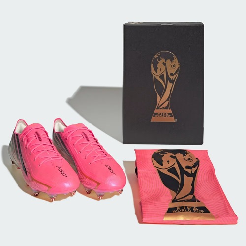 נעלי כדורגל מקצועיות    ADIDAS F50 HYPERFAST ELITE SG מונדיאל 2026
