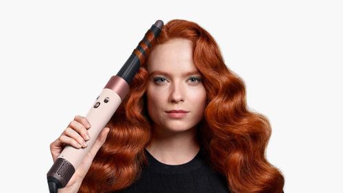 ‏מעצב שיער Dyson Airwrap i.d HS08 Straight+‎Wavy דייסון - צבע אדום קטיפה