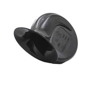  צופר סט 1 יציאה שופר שחור 12V