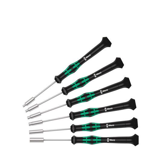 סט מברגי בוקסה לאלקטרוניקה מסדרת Kraftform Micro הכולל 6 חלקים.